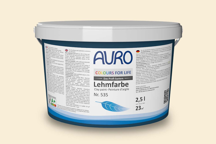AURO Colours For Life Lehmfarbe - almond milk