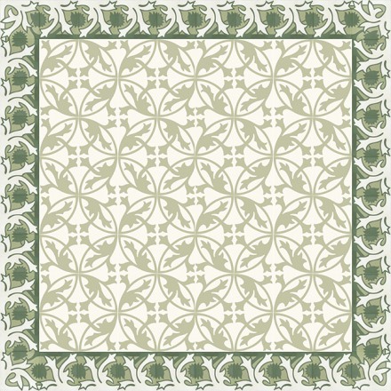 VIA Zementmosaikplatte 52016-53/200 - Rand Sonderedition