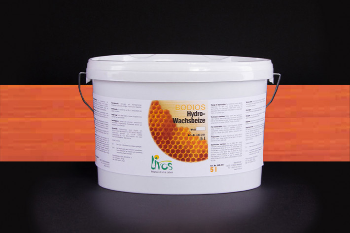 Livos BODIOS Hydro-Wachsbeize Nr. 340 - Kirsche