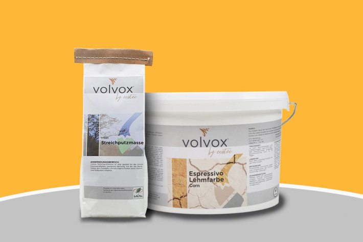 Volvox Lehmstreichputz - Corn