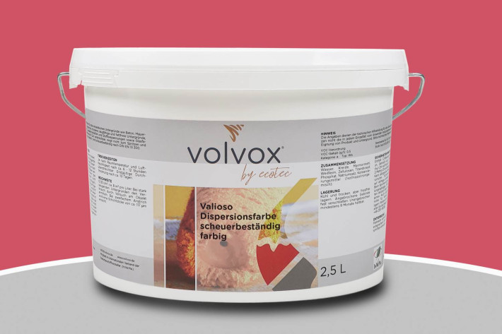 Volvox Valioso Dispersionsfarbe Tulip