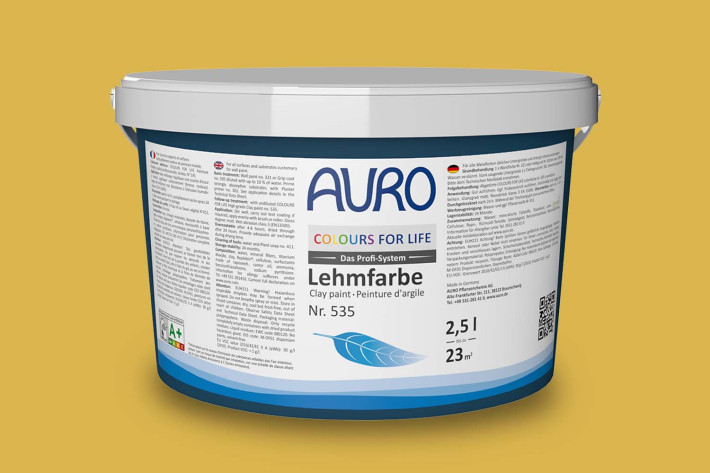 AURO Colours For Life Lehmfarbe - flowering dandelion