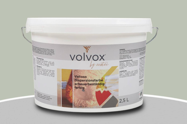 Volvox Valioso Dispersionsfarbe Wedgewood Green