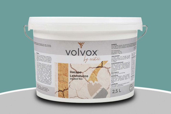 Volvox Dacapo Lehmstucco Chalked Sea